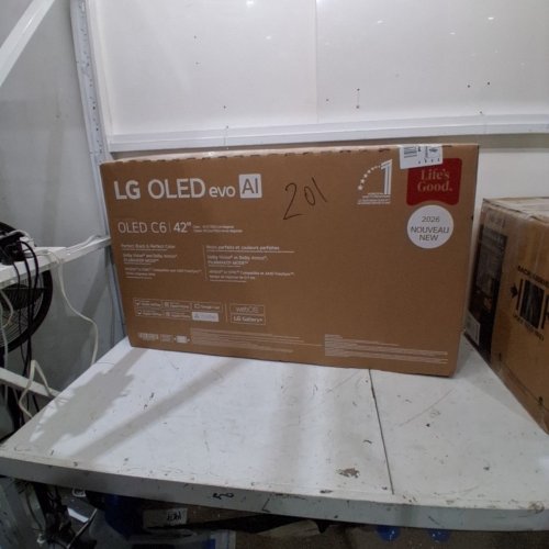 LG OLED EVO AI C6 4 K SMART TV - 42" - BLACK (MODEL: OLED42C6PUA) image 2