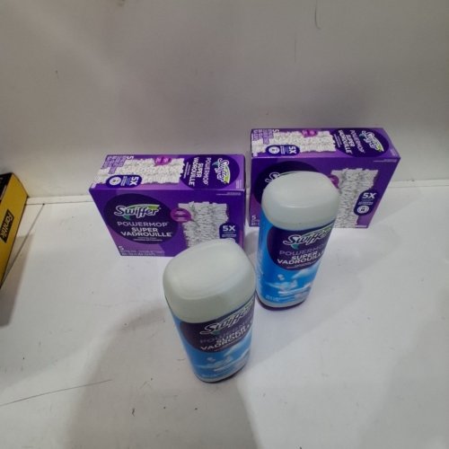 12PC SWIFFER POWERMOP REFILL SUPPLIES SET - PURPLE/FRESH SCENT image 2
