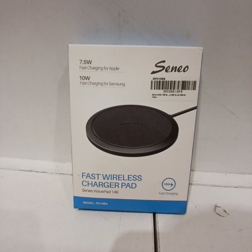 SENEO WAVEPAD 149 FAST WIRELESS CHARGER PAD 15W/7.5W FOR APPLE/ 10W FOR SAMSUNG (MODEL: PA149A) image 2