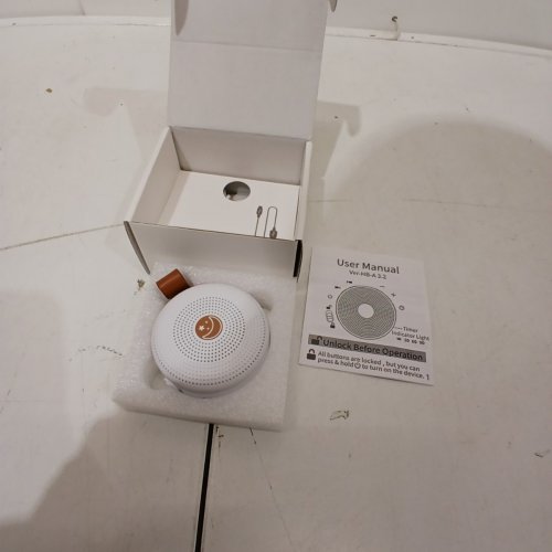 BODYHUSH MINI PORTABLE WHITE NOISE MACHINE, 30 SOUNDS - WHITE (MODEL: BWN-HB-A2) image 2