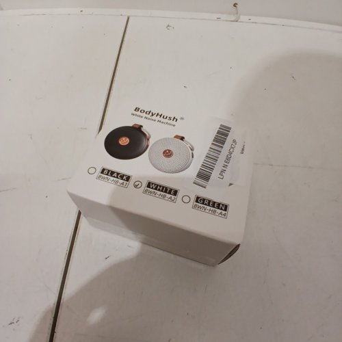 BODYHUSH MINI PORTABLE WHITE NOISE MACHINE, 30 SOUNDS - WHITE (MODEL: BWN-HB-A2) image 3