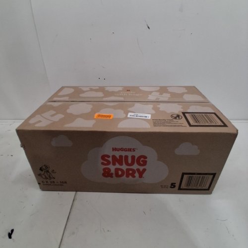 168PK HUGGIES SNUG & DRY BABY DIAPERS - SIZE 5 (25+ LBS) - DISNEY DALMATIAN image 4