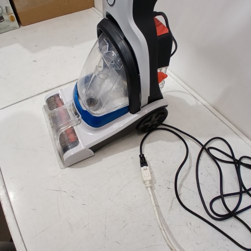 HOOVER CORDED POWERDASH PET COMPACT LIGHTWEIGHT CARPET CLEANER - WHITE/BLUE (MODEL: FH50705VCD) image 2