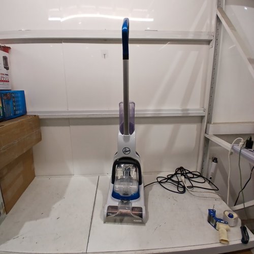HOOVER CORDED POWERDASH PET COMPACT LIGHTWEIGHT CARPET CLEANER - WHITE/BLUE (MODEL: FH50705VCD) image 3
