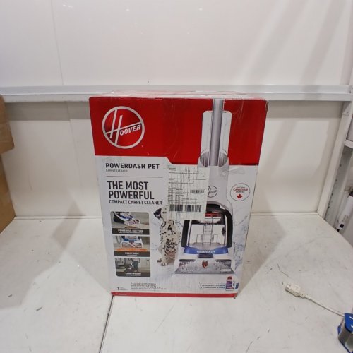 HOOVER CORDED POWERDASH PET COMPACT LIGHTWEIGHT CARPET CLEANER - WHITE/BLUE (MODEL: FH50705VCD) image 11
