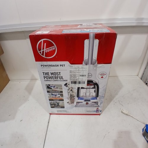 HOOVER CORDED POWERDASH PET COMPACT LIGHTWEIGHT CARPET CLEANER - WHITE/BLUE (MODEL: FH50705VCD) image 12