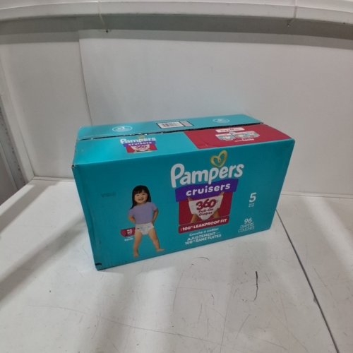 96PK PAMPERS PULL ON CRUISERS 360° GAP-FREE FIT DISPOSABLE BABY DIAPERS - SIZE 5 (27LBS+) image 4