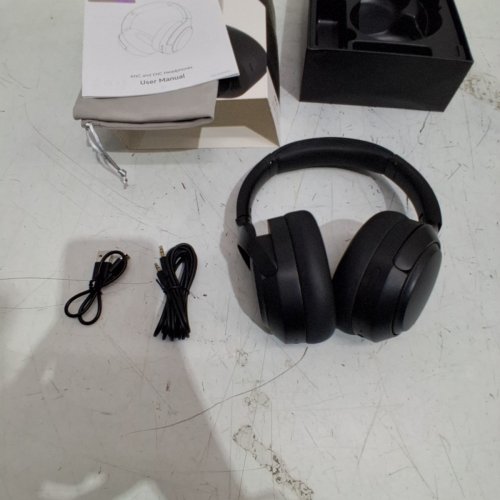 TAGRY NOISE CANCELLING HEADPHONES - BLACK (MODEL : A18) image 4