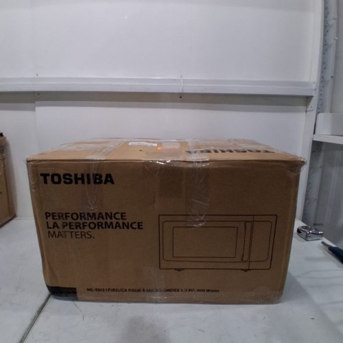 TOSHIBA COMPACT COUNTERTOP MICROWAVE OVEN - 1.2CU.FT - 1500W - STAINLESS STEEL (MODEL: ML-EM31P(SS)/CA) image 5
