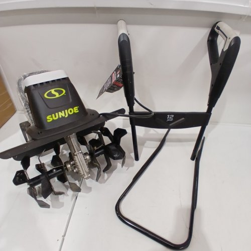 SUNJOE ELECTRIC TILLER /CULTIVATOR - 16" - 12 AMP - GREEN/BLACK (MODEL: TJ603E) image 5