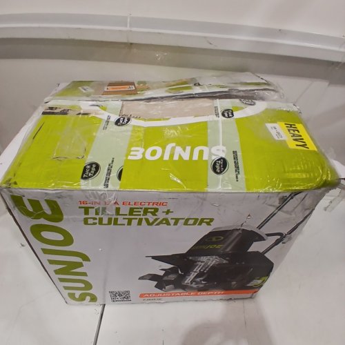 SUNJOE ELECTRIC TILLER /CULTIVATOR - 16" - 12 AMP - GREEN/BLACK (MODEL: TJ603E) image 6