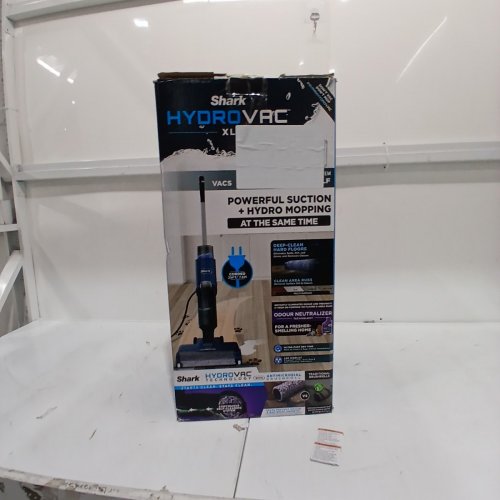 SHARK HYDROVAC XL 3-IN-1 CORDED SELF-CLEANING VACUUM & MOP SYSTEM - BLUE (MODEL: WD101C) image 6