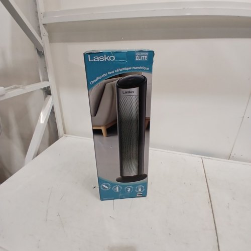 LASKO ELITE COLLECTION DIGITAL CERAMIC TOWER SPACE HEATER - 22" - BLACK (MODEL: CT22498C) image 8