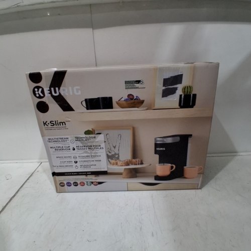 KEURIG K-SLIM SINGLE SERVE COFFEE MAKER - BLACK (MODEL: K900) image 5