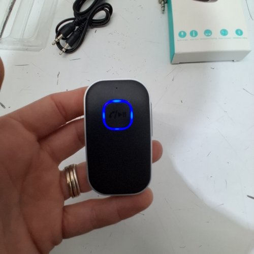 COMSOON BLUETOOTH 5.0 RECEIVER - BLACK/SILVER (MODEL: J22) image 2