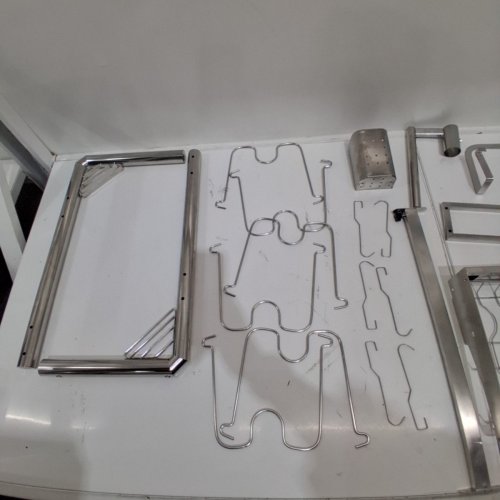 STAINLESS STEEL OVER THE SINK DISH DRYING RACK - SILVER image 4