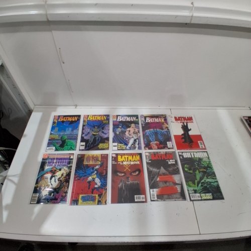10 ASSTD DC COMIC BOOKS - BATMAN AND THE MAD MONK #2,3,5, BATMAN JOURNEY INTO KNIGHT #12, BATMAN LEGENDS OF THE DARK KNIGHT #23, BATMAN #468,471,493,469, AND JEMM SON OF SATURN #1 -VARIOUS AUTHORS image 2