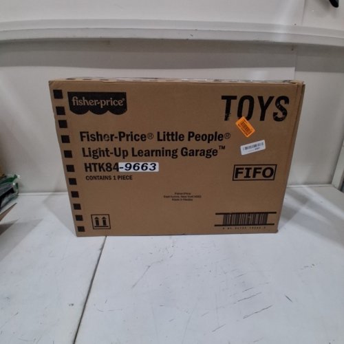 FISHER PRICE LITTLE PEOPLE LIGHT UP LEARNING GARAGE (MODEL: HTK84) image 5