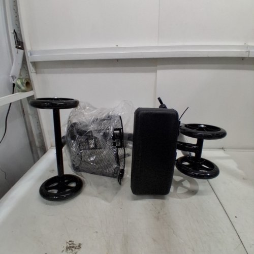 MEDLINE GENERATION 4 BASIC 4-WHEELED KNEE WALKER - 300LB MAX - BLACK (MODEL: MDS86000G4) image 4