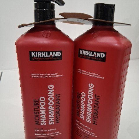 2PK KIRKLAND PROFESSIONAL SALON FORMULA MOISTURE SHAMPOO - 1L EACH image 2