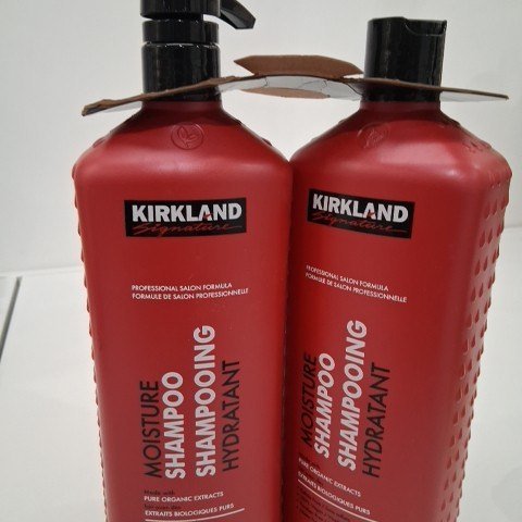 2PK KIRKLAND PROFESSIONAL SALON FORMULA MOISTURE SHAMPOO - 1L EACH image 3