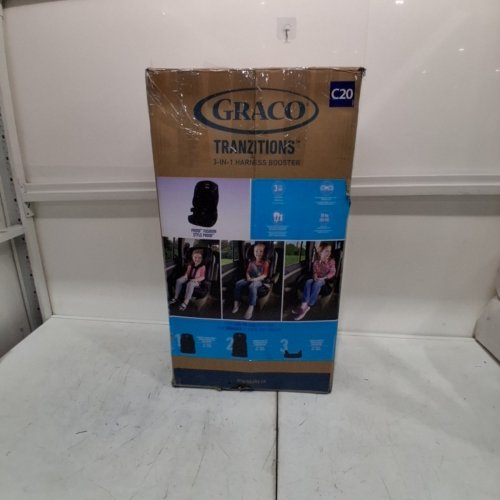GRACO TRANZITIONS 3-IN-1 HARNESS BOOSTER SEAT - 22-100LBS - PROOF BLACK (MODEL: 2035724) image 6
