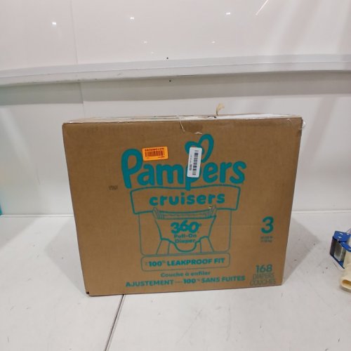 168PK PAMPERS CRUISERS DISPOSABLE BABY DIAPERS - SIZE 3 (16-28LBS) image 3