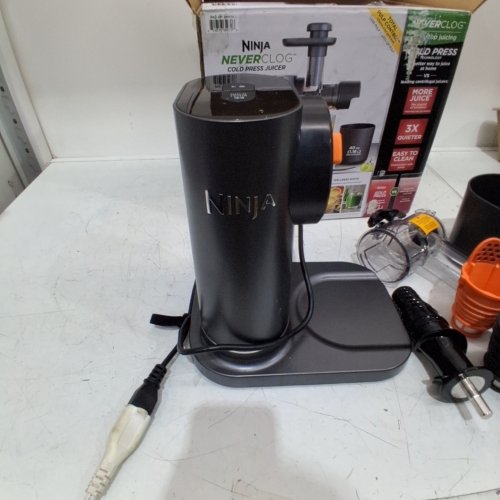 NINJA NEVER CLOG COLD PRESS JUICER - 150W - BLACK (MODEL: 2555552/JC155CCO) image 2