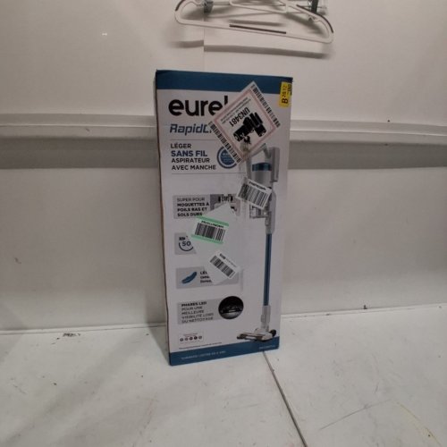 EUREKA 2-IN-1 RAPIDCLEAN PRO LIGHTWEIGHT CORDLESS STICK VACUUM - WHITE/BLUE (MODEL: NEC280TLC) image 5