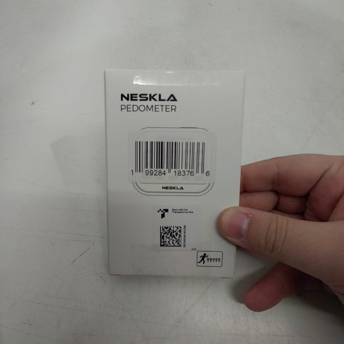 NESKLA 3D PEDOMETER FOR WALKING WITH DIGITAL DISPLAY AND CLIP - BLACK (MODEL: 838) image 3