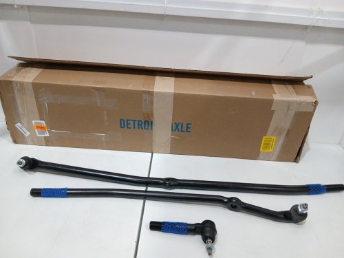 3PC DETROIT AXLE 2WD FRONT SUSPENSION KIT FOR VARIOUS FORD 1999-2004 MODELS - BLACK image 3