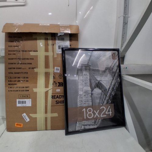 MCS TRENDSETTER POSTER FRAME - 18" X 24" - BLACK (MODEL: 65752) image 2