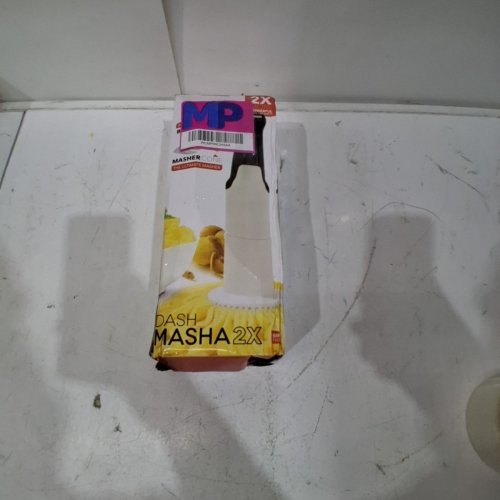 DASH ELECTRIC POTATO MASHER (EUROPEAN PLUG)- 160W - WHITE AND BLACK (MODEL: DMA001) image 4