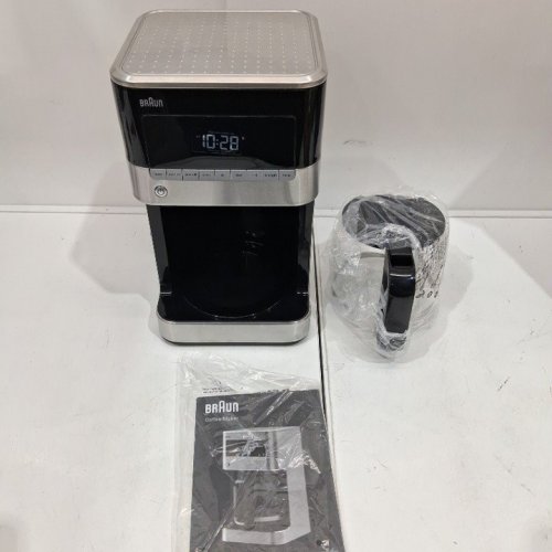 BRAUN BREWSENSE DIGITAL DRIP COFFEE MAKER WITH SELF CLEAN - 12 CUP CARAFE - STAINLESS STEEL (MODEL: KF7150BK) image 2