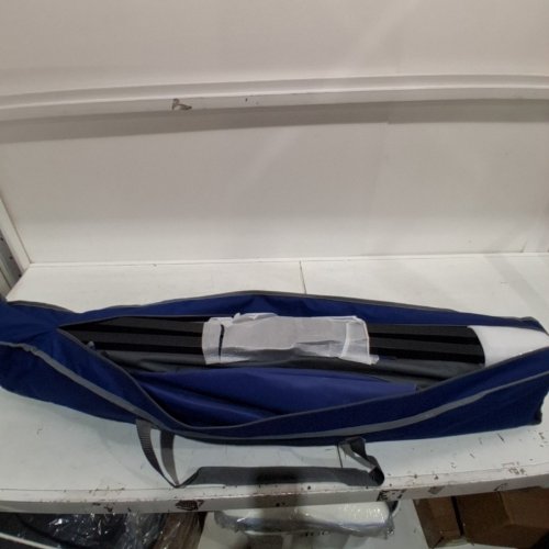 EVER ADVANCED OVERSIZED CAMPING COT WITH ZIPPER STORAGE BAG -41" WIDE- 550LB - BLUE image 2