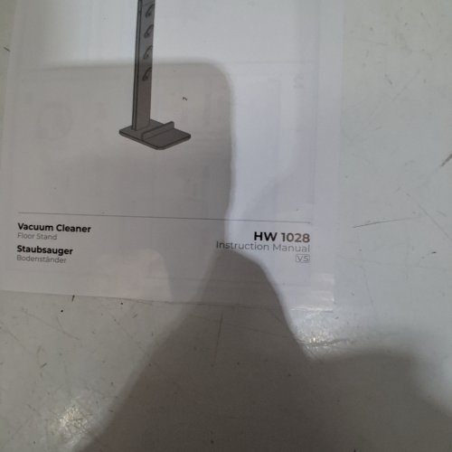 PEGZONE VACUUM CLEANER FLOOR STAND - 50" - BLACK (MODEL: HW1028) image 2