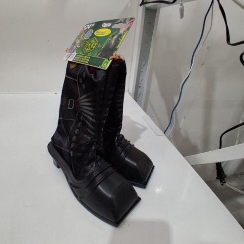 GIRL'S DISGUISE WICKED COSTUME ELPHABA'S BOOTS - OSFM - BLACK image 3