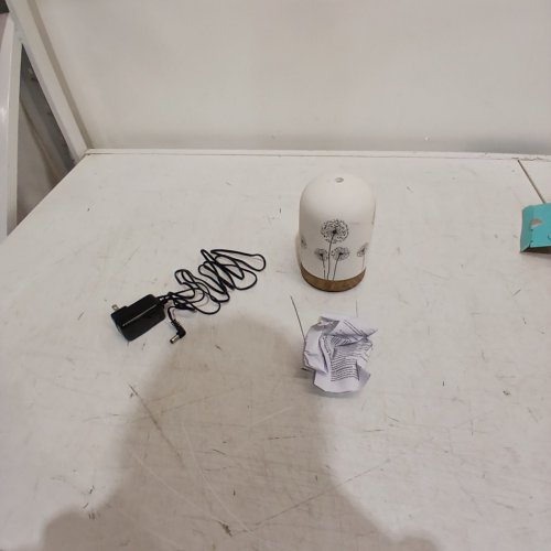 SCENTSATIONALS ULTRASONIC DIFFUSER WITH LED LIGHTS - 100 ML - WHITE/BROWN image 5