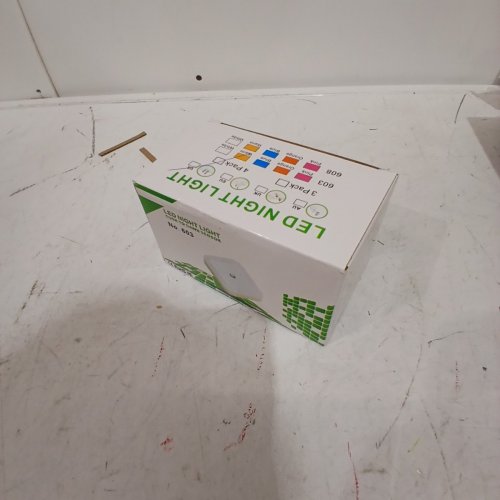 4PK LED PLUG-IN NIGHT LIGHT - DUSK TO DAWN SENSOR - WHITE (MODEL: 608) image 4