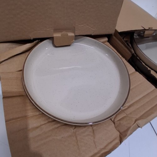 16PC OVER&BACK DINNERWARE SET - BEIGE image 3