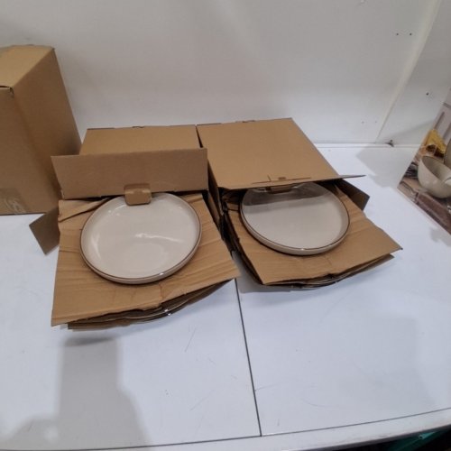 16PC OVER&BACK DINNERWARE SET - BEIGE image 4