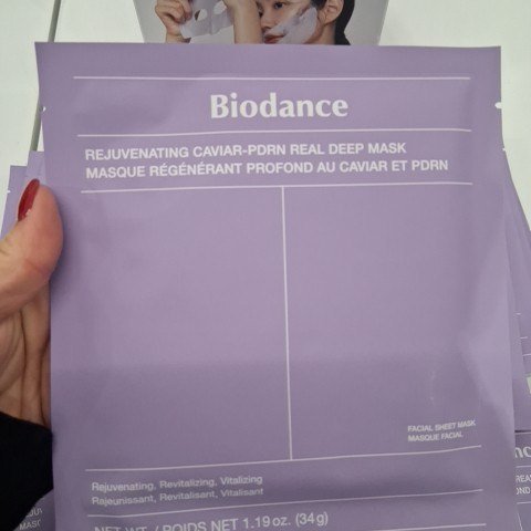 21PK BIODANCE OVERNIGHT KOREAN HYDROGEL CAVIARDEEP MASK-PDRN REAL DEEP MASK image 5