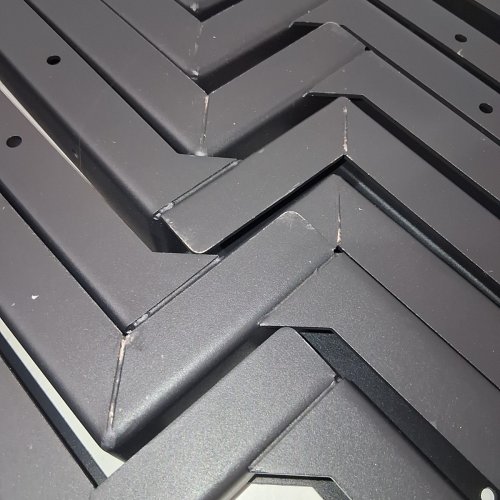 8PK FENCE POST REPAIR KIT STEEL ANCHORS - 35" - BLACK image 3