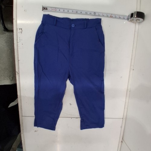 KIDS LIGHT FABRIC DRESS PANTS - MEDIUM - BLUE image 2