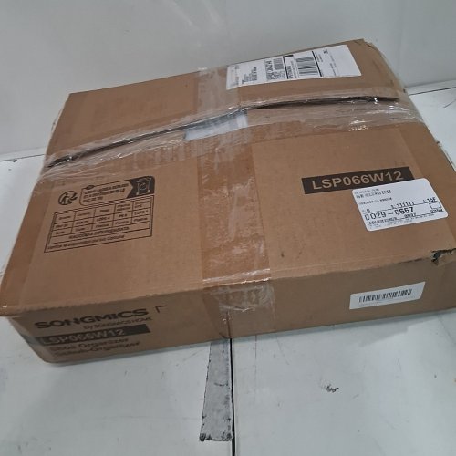 12PK SONGMICS STACKABLE SHOE BOXES- WHITE (MODEL:ULSP12SWT) image 5