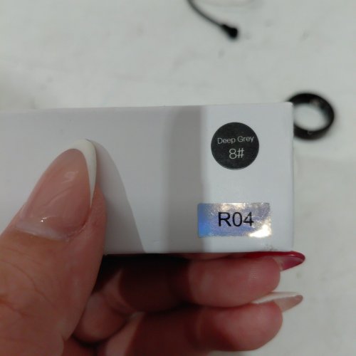 UNISEX SMART RING SMART RING WITH USB CHARGING CABLE - SIZE 8 - DEEP GREY (MODEL: R04) image 3