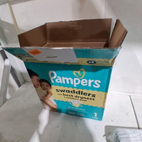 160PK PAMPERS SWADDLERS DIAPERS - SIZE 1 image 3