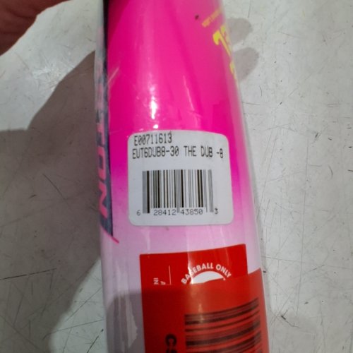 2026 EASTON THE DUB -8 USSSA BASEBALL BAT - 22 OZ - 30" - PINK/YELLOW (MODEL: EUT6DUB5) image 2