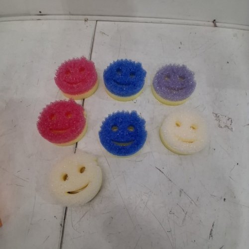 7PK SCRUB DADDY SCRUB MOMMY DUAL SIDED SCRUBBER AND SPONGE - MULTIPLE COLORS image 3