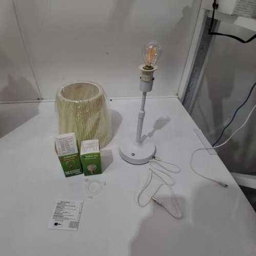 HISEEGO CORDLESS TOUCH DIMMABLE TABLE LAMP - 13" - 17", 5200 MAH - WHITE image 4